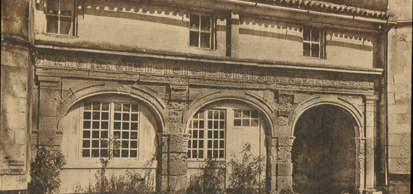 Carte postale - vue de l'Hôtel de Clerjotte